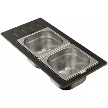 Контейнер Omoikiri DC-02-2-IN нержавеющая сталь