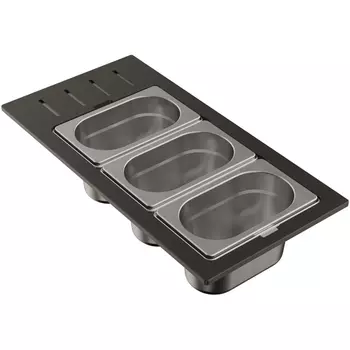 Контейнер Omoikiri DC-02-3-IN нержавеющая сталь