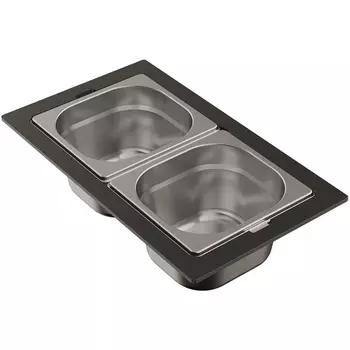 Контейнер Omoikiri DC-04-2-IN нержавеющая сталь