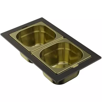 Контейнер Omoikiri DC-04-2-LG светлое золото