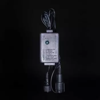 Контроллер для Cиликоновых Нитей 24В с Возможностью Управления, до LED, Провод Черный Каучук, IP65 Laitcom Cиликона EF8-1A-1