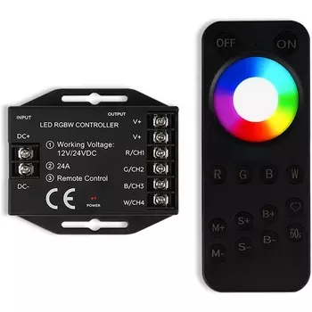 Контроллер для светодиодных лент RGBW с сенсорным радио пультом 2.4G Ambrella Illumination GS11461