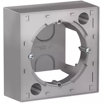 Коробка наружного монтажа (алюминий) Systeme Electric AtlasDesign ATN000300