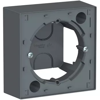 Коробка наружного монтажа (грифель) Systeme Electric AtlasDesign ATN000700