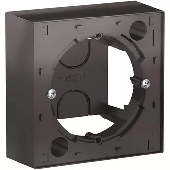 Коробка наружного монтажа (мокко) Systeme Electric AtlasDesign ATN000600