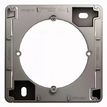 Коробка наружного монтажа (платина) Systeme Electric Glossa GSL001200