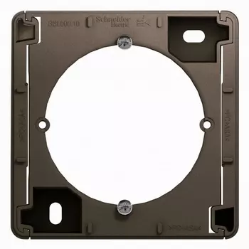 Коробка наружного монтажа (шоколад) Systeme Electric Glossa GSL000800