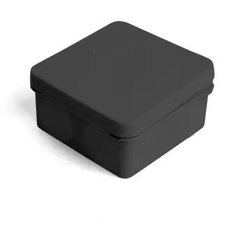 Коробка разветвительная 2-х компонентная (черный) Stekker 49655