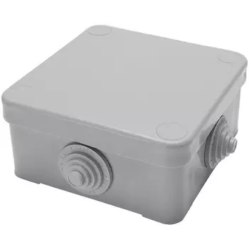 Коробка разветвительная (серый) Stekker 39251