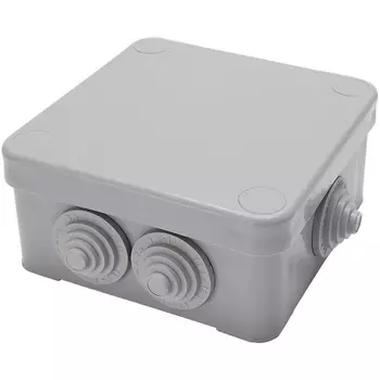 Коробка разветвительная (серый) Stekker 39252