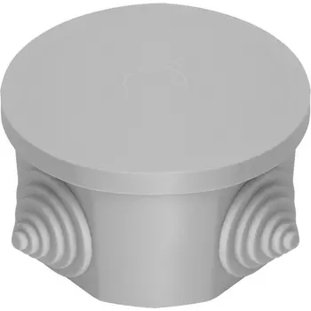 Коробка разветвительная (серый) Stekker 39995