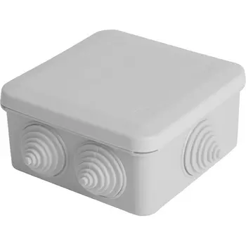 Коробка разветвительная (серый) Stekker 39996