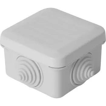 Коробка разветвительная (серый) Stekker 39997