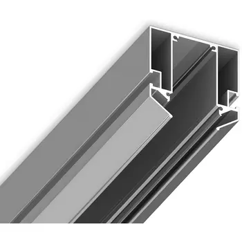 Корпус для накладного магнитного шинопровода в натяжной потолок Ambrella TRACK SYSTEM GL1013