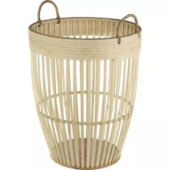 Корзина декоративная Eglo Naraha 426512 H500, D360, дерево, натуральный