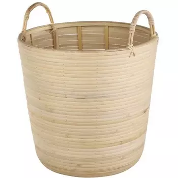 Корзина декоративная Eglo Naraha 426513 H410, D360, дерево, натуральный