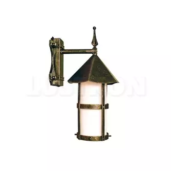 Кованый Настенный уличный фонарь Русские фонари Valerie 150-12/bg-01
