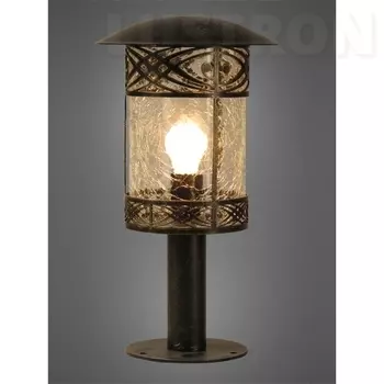 Кованый Наземный фонарь уличный Русские фонари Sicilia 120-33/bg-03