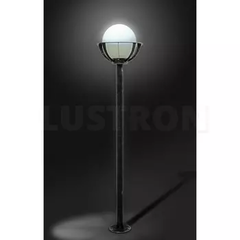 Кованый Наземный фонарь уличный Русские фонари Виано 380-41/bs-08 в форме шара