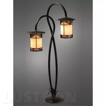 Кованый наземный уличный светильник Русские фонари Marsel 230-52/bg-02