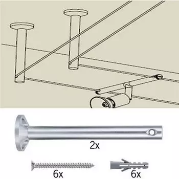 Крепежный комплект для струны Wire System 17806 (Paulmann)