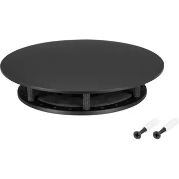Крепление MonLIGHT-BASE-ROUND-D25-M Black (Arlight, Металл) 046067
