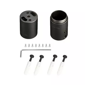 Крепление MonLIGHT-VT-CEILING-DL-D25 Black (Arlight, Металл) 048401
