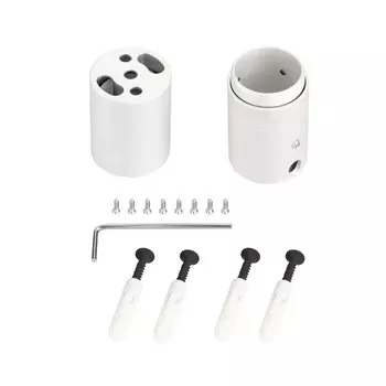 Крепление MonLIGHT-VT-CEILING-DL-D25 White (Arlight, Металл) 048400