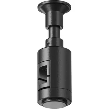 Крепление настенное Wall одинарное Flarity черный Maytoni Accessories for tracks Flarity TRA155CW-S1-B