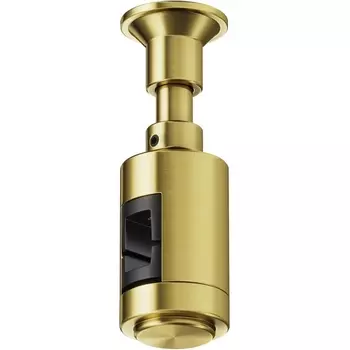 Крепление настенное Wall одинарное Flarity латунь Maytoni Accessories for tracks Flarity TRA155CW-S1-BS