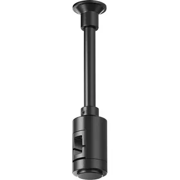 Крепление настенное Wall одинарное удлиненное Flarity черный Maytoni Accessories for tracks Flarity TRA155CW-SL1-B