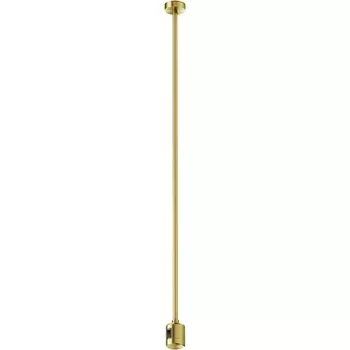 Крепление потолочное Long 700мм с прямым коннектором питания Flarity латунь Maytoni Accessories for tracks Flarity TRA159С-IPC1-BS