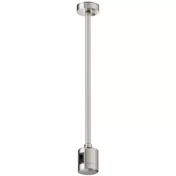 Крепление потолочное Medium 300мм с прямым коннектором питания Flarity платина Maytoni Accessories for tracks Flarity TRA158C-IPC1-PT