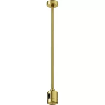 Крепление потолочное Medium 360мм с прямым коннектором питания Flarity латунь Maytoni Accessories for tracks Flarity TRA158С-IPCL1-BS