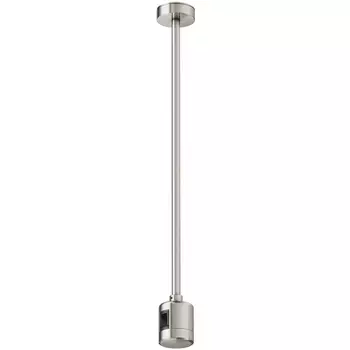 Крепление потолочное Medium 360мм с прямым коннектором питания Flarity платина Maytoni Accessories for tracks Flarity TRA158C-IPCL1-PT