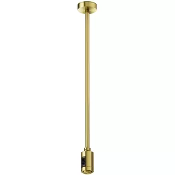 Крепление потолочное Medium 360мм с вводом питания Flarity латунь Maytoni Accessories for tracks Flarity TRA158C-BL1-BS