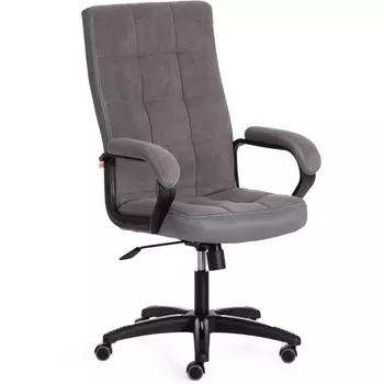 Кресло (22) флок/ткань, серый, 29/TW-12 Tetchair Trendy 19520