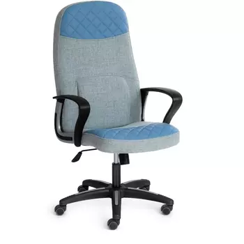 Кресло голубой (ткань/кож/зам) Tetchair 113964 15425