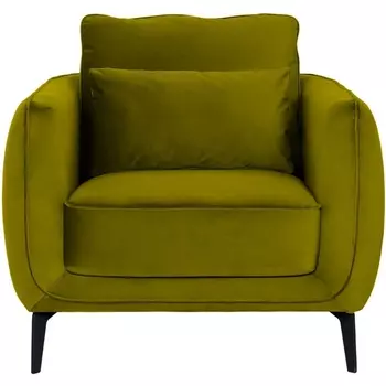 Кресло Amsterdam ОГОГО (арт.468468), (Ткань/Желтый) ОГОГО Обстановочка!