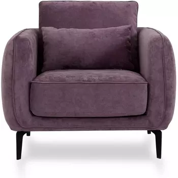 Кресло Amsterdam ОГОГО (арт.647555), (Микрофибра/Сиреневый) ОГОГО Обстановочка!