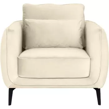 Кресло Amsterdam ОГОГО (арт.664759), (Ткань/Белый) ОГОГО Обстановочка!