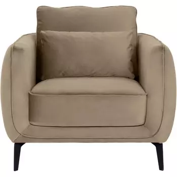 Кресло Amsterdam ОГОГО (арт.698455), (Ткань/Светло-коричневый) ОГОГО Обстановочка!