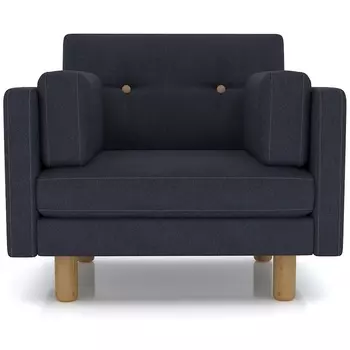 Кресло Arsko Ингвар антрацитовый велюр