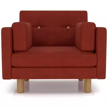 Кресло Arsko Ингвар терракотовый велюр