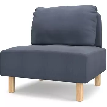 Кресло Arsko Свельд серо-голубая рогожка