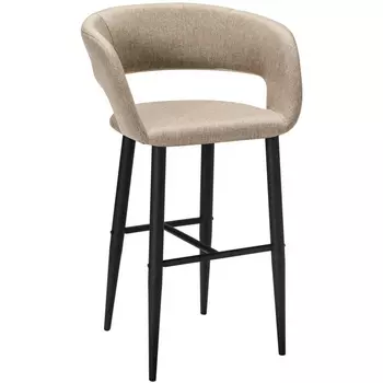 Кресло Бар.Hugs beige/черный R-Home арт.410231103h_Beige_черн_БАР