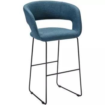 Кресло Бар. Hugs синий/Линк R-Home арт.410231121h_blueart_черн_БАР