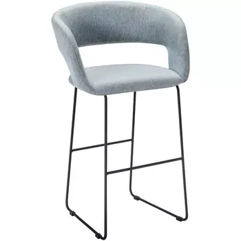 Кресло Бар. Hugs св.сер/Линк R-Home арт.410231111h_Light grey_черн_БАР