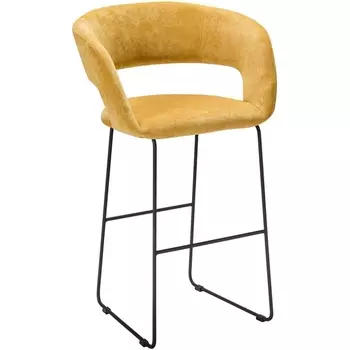 Кресло Бар. Hugs желтый/Линк R-Home арт.410231131h_sun_черн_БАР