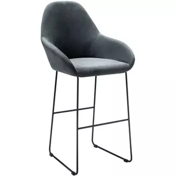 Кресло Бар.Kent Diag grey/Линк R-Home арт.410219140h_Diaggrey_черн_БАР